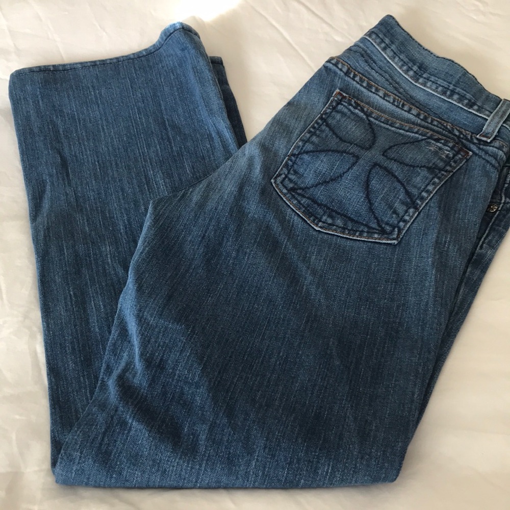 NEW! Habitual Jeans Kimberly Rocks On Line Size 1  31 x 27  Rise 6